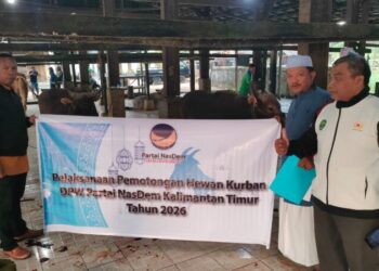 NasDem Kaltim Tebar Kebaikan di Hari Raya Iduladha 1447 H, Momentum Merawat Kepedulian Sosial