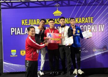Raih Perunggu Kejurnas Karate PB FORKI 2026, Bripda Syaiful Bikin Bangga Brimob Kaltim