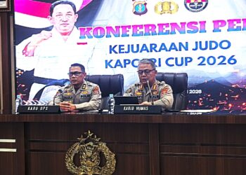 595 Atlet dari Seluruh Indonesia Ramaikan Kejuaraan Judo Kapolri Cup 2026 di Samarinda