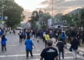 Demo PMII di Samarinda Ricuh, Aparat dan Massa Saling Lempar
