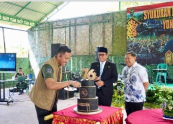 76 Tahun Yonif 611/Awang Long, Seno Aji Lepas 450 Prajurit ke Papua: Kalian Garda Terdepan NKRI!