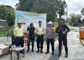 Gegana Satbrimob Polda Kaltim Intensifkan Patroli Kamtibmas di Perumahan Pertamina Balikpapan