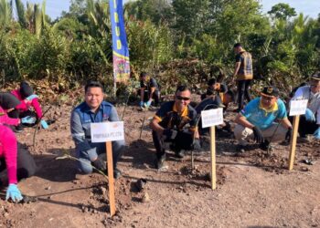 Sambut HUT Bhayangkara ke-80, Kompi 2 Batalyon C Pelopor Bersama Kapolres Paser Gelar Gerakan ASRI