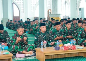 Peringati Tahun Baru Islam 1448 H, Pangdam VI/Mulawarman Ajak Prajurit Perkuat Integritas dan Pengabdian