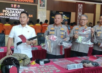 Polda Kaltim Ungkap 63 Kasus Kejahatan Jalanan, Tangkap 81 Tersangka dalam Sebulan