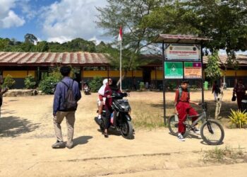 Banjir Bertahun-tahun Gerus Minat Pendaftar, SDN 012 Sungai Kunjang Desak Pembangunan Menyeluruh