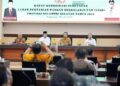 Rakor Bersama Kepala Daerah Se-Sulsel, Menteri Nusron Tegaskan Perlindungan Lahan Pertanian Jadi Prioritas Pemerintah