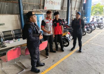 Antisipasi Kriminalitas, Tim Patroli Kompi 2 Batalyon A Pelopor Brimob Kaltim Gencarkan Imbauan Kamtibmas