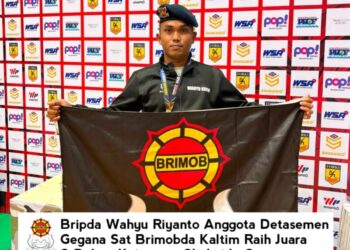 Bripda Wahyu Riyanto Raih Juara 3 pada Kejuaraan Shukaido Open Tournament Road To Malaysia