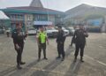 Patroli Brimob Samarinda Sambangi Obyek Vital, Tingkatkan Kewaspadaan Petugas Keamanan