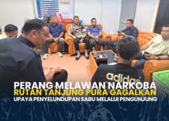 Rutan Tanjung Pura Gagalkan Penyelundupan Sabu Lewat Pengunjung, Satu Warga Binaan Terlibat