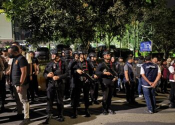 Detasemen Gegana Brimob Kaltim Terlibat Pengamanan Ops Antik Mahakam 2026 di Hotel Seven Six