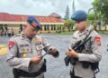 Wadansat Brimob Polda Kaltim Pimpin Pemeriksaan Personel Detasemen Gegana, Tegaskan Disiplin dan Pencegahan Judi Online