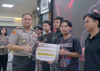 Penutupan E-Sport Kapolda Kaltim Cup Road to Kapolri Cup 2026 Berlangsung Aman dan Lancar