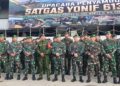 Pangdam VI/Mulawarman Sambut Kepulangan 340 Prajurit Yonif 613/Raja Alam, Apresiasi Keberhasilan Satgas Pamtas RI–PNG
