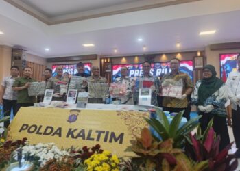 Polda Kaltim Ungkap 300 Kasus Narkoba dalam Operasi Antik Mahakam 2026, Bongkar TPPU Bandar hingga Sindikat Antarprovinsi