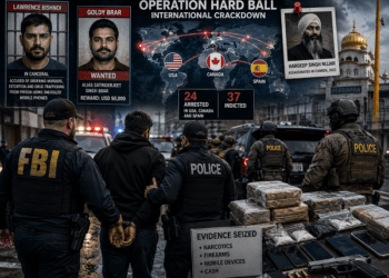 Operation Hard Ball Bongkar Jaringan Kejahatan Terorganisir India di Tiga Benua
