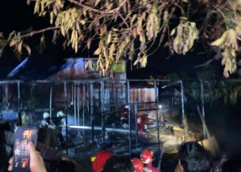 Rumah di Sambutan Hangus Terbakar, Polisi Selidiki Dugaan Dibakar ODGJ
