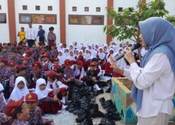 FJPI Kaltim Edukasi Siswa Baru SDN 004 Cegah Perundungan Sejak Dini