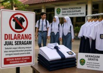 Jual Seragam di Sekolah Negeri Resmi Dilarang, Disdikbud Kaltim Terbitkan Aturan Baru