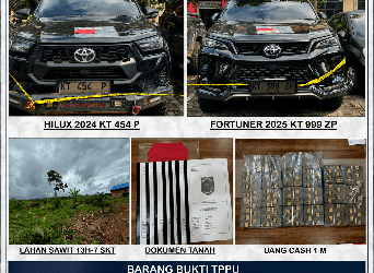 Bandar Narkoba di Paser Dijerat TPPU, Polda Kaltim Sita Uang Rp1 Miliar hingga Dua Mobil Mewah