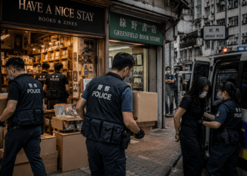 Hong Kong Gerebek Dua Toko Buku, Lima Orang Ditangkap atas Dugaan Publikasi “Hasutan”