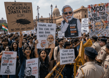 Gerakan Satire “Kecoak” Gen Z Guncang Pemerintahan Modi, Dipicu Skandal Ujian Nasional
