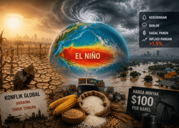 El Niño Kuat dan Konflik Global Berpotensi Picu Tekanan Baru terhadap Ketahanan Pangan Dunia