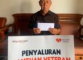 Rumah Zakat Beri Penghargaan untuk 8 Veteran Balikpapan Lewat Program Kado Cinta