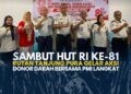 Sambut HUT RI ke-81, Rutan Tanjung Pura Gelar Aksi Donor Darah Bersama PMI Langkat