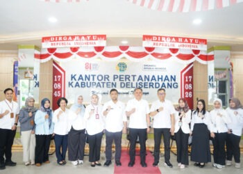 Inspektur Wilayah III ATR/BPN Kunjungi Kantor Pertanahan Deli Serdang