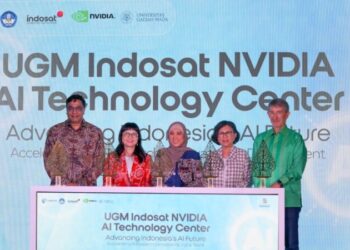 Kemkomdigi, Indosat, NVIDIA, dan UGM Resmikan Pusat Teknologi AI Pertama Berbasis Universitas di Indonesia