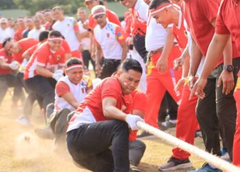 Semarakkan HUT Ke-81 RI Kodam VI/MLW Gelar Deretan Lomba Seru dan Penuh Keceriaan