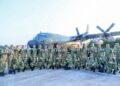 Kasdam VI/Mulawarman Sambut Tim Penyuluh TNI untuk Penanganan Karhutla di Kaltim