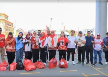 Semarak HUT ke-81 RI, DWP Sekretariat DPRD Kaltara Tampil Kompak dan Penuh Energi