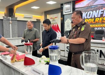 Barang Bukti Delapan Kasus Narkoba Dimusnahkan, Total 1,8 Kilogram Sabu dan Ribuan Ekstasi