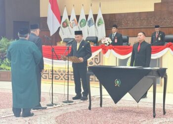 Gantikan Kamaruddin Ibrahim, ABS Resmi Dilantik dan Duduki Komisi IV DPRD Kaltim