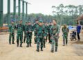 Pangdam VI/Mlw Pimpin Peninjauan Strategis di Nunukan, Pastikan Kesiapan Infrastruktur dan Moril Prajurit
