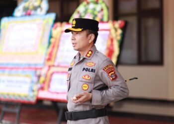 Lima Pejabat Polres Kutim Berganti, Kapolres Tekankan Penanganan Karhutla