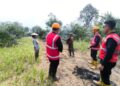 Cegah Titik Panas Sejak Dini, Tim BKO Operasi Aman Nusa II Brimob Kaltim Gelar Patroli Karhutla di Muara Muntai