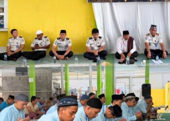 Pembinaan Rohani Berkelanjutan Rutan Tanjung Pura Kembali Buka Pesantren Kilat Bagi 25 Orang Warga Binaan