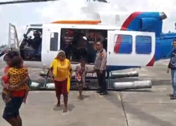 Kepolisian Udara Polri Perkuat Dukungan Kemanusiaan dalam Operasi Damai Cartenz 2026