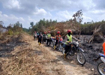 Cegah Karhutla Sejak Dini, Personel Batalyon C Pelopor Brimob Kaltim Intensifkan Patroli Hotspot di Paser