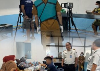 Rutan tanjung pura Gelar Cek Kesehatan Gratis (CKG) dan Rontgen DadaBagi Warga Binaan Cegah Penyakit Menular