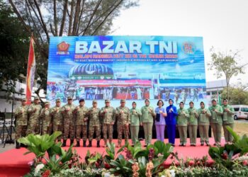 Bazar Murah Sambut HUT ke-81 TNI, Kodam VI/Mlw Perkuat Kemanunggalan dengan Rakyat