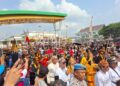 Erau Adat Kutai 2026 Ditutup Meriah, Polres Kukar Pastikan Prosesi Mengulur Naga dan Belimbur Berlangsung Aman