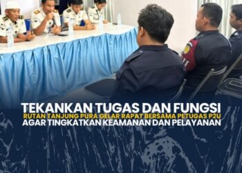 Tekankan Tugas dan Fungsi, Rutan Tanjung Pura Gelar Rapat Bersama Petugas P2U Agar Tingkatkan Keamanan dan Pelayanan