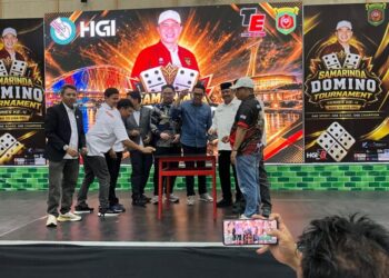 1.536 Atlet Ramaikan Turnamen Domino Series IV di Samarinda