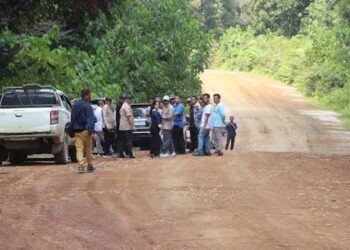 Pemprov Kaltim Tangani Jalan Menuju Mahulu, Longsor Jadi Kendala