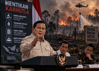 Prabowo Dorong Sanksi Karhutla Diperberat, Buka Opsi Terorisme Ekologi